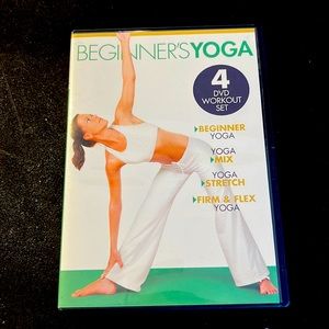 Beginner’s Yoga 4-DVD workout set
